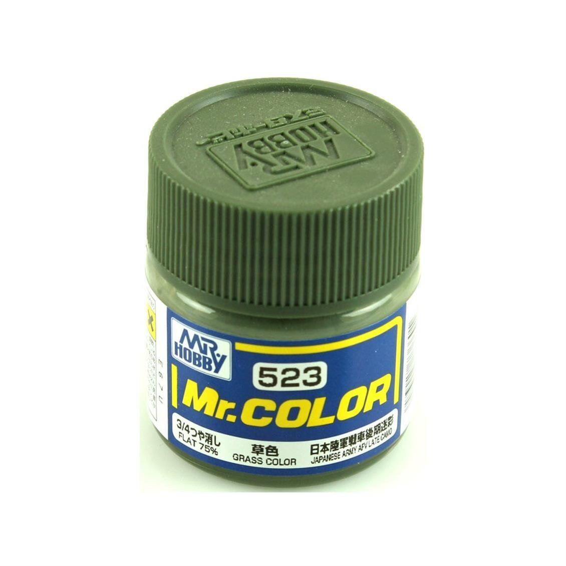 Mr.Hobby C-523 10 ml. Grass Color, Mr.Color Serisi Model Boyası