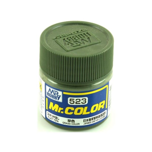 Mr.Hobby C-523 10 ml. Grass Color, Mr.Color Serisi Model Boyası