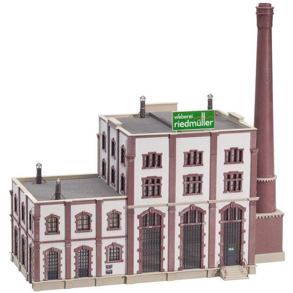 Faller 130187 1/87 Ölçek, Riedmüller Dokuma Fabrikası, Plastik Model Kiti