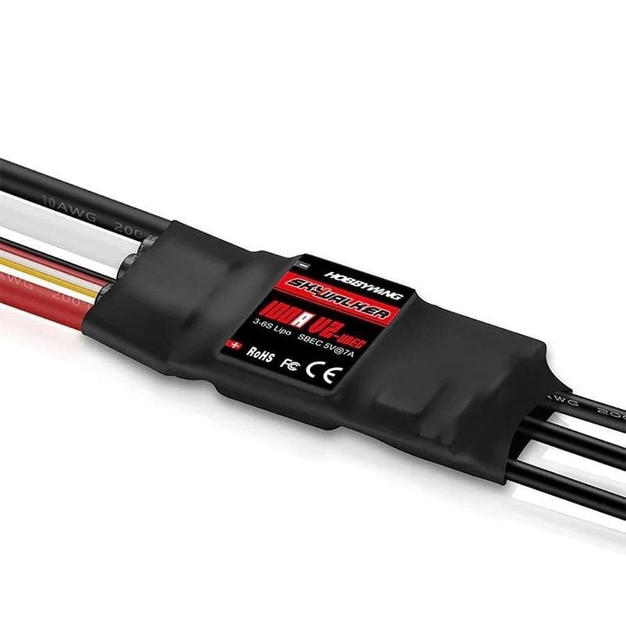 Skywalker 100A V2.0 ESC Fırçasız Motor Hız Kontrol 3-6S 5V/7A Ubec