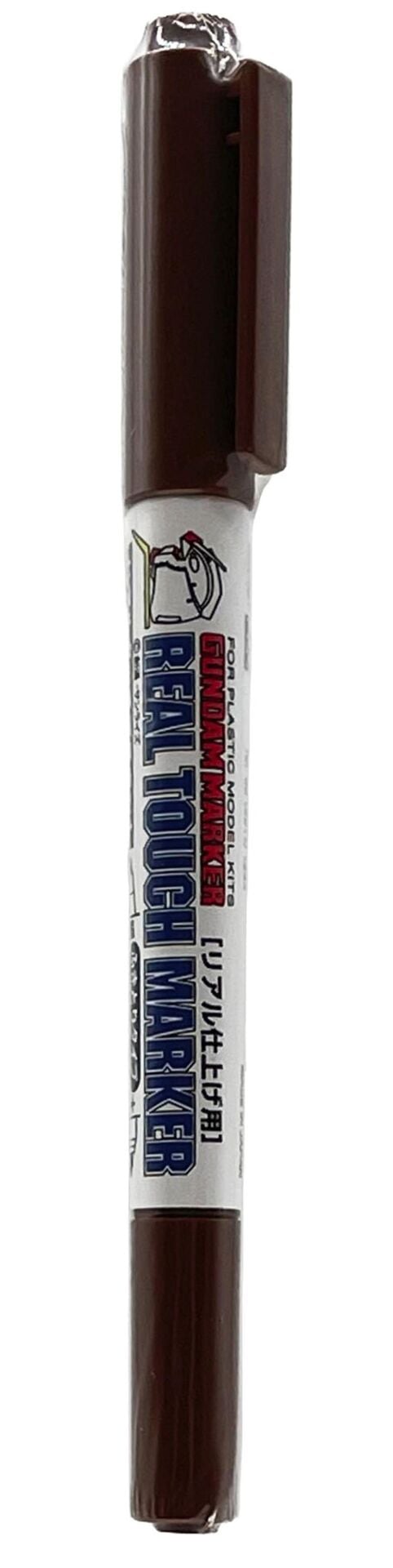 Mr.Hobby GM-407 Real Touch Brown 1, İnce ve Kalın uclu Gölgelendirme Marker Kalemi
