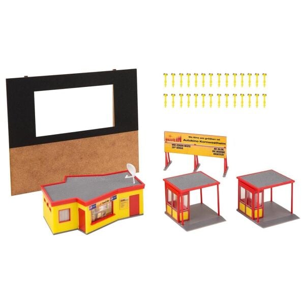 Faller 130880 1/87 Ölçek, Açık Hava Sineması, Plastik Model Kiti