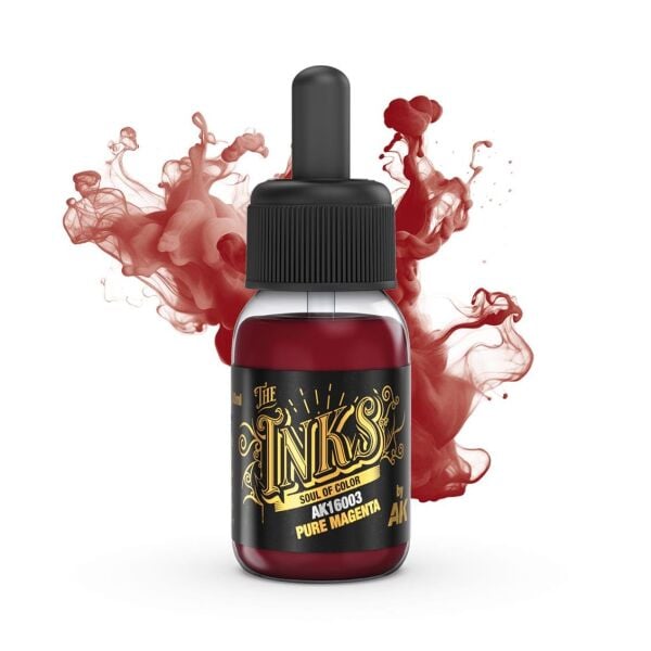 AK 16003 30 ml. Akrilik Mürekkep, Pure Magenta