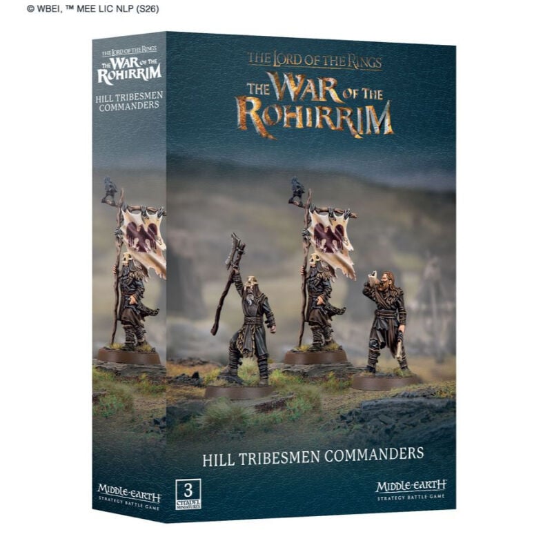 Lord of the Rings: The War of the Rohirrim: Hill Tribesmen Commanders
