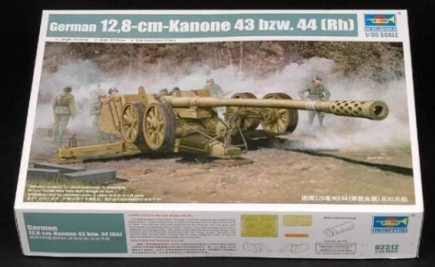 1/35 German 128mm Pak 44 (RHIEN)