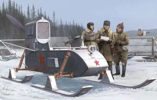1/35 Soviet Aerosan RF-8