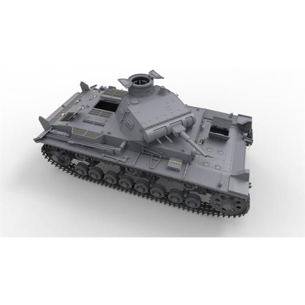 MiniArt Pz.Kpfw.3 Ausf.B. Mürettebat ile birlikte