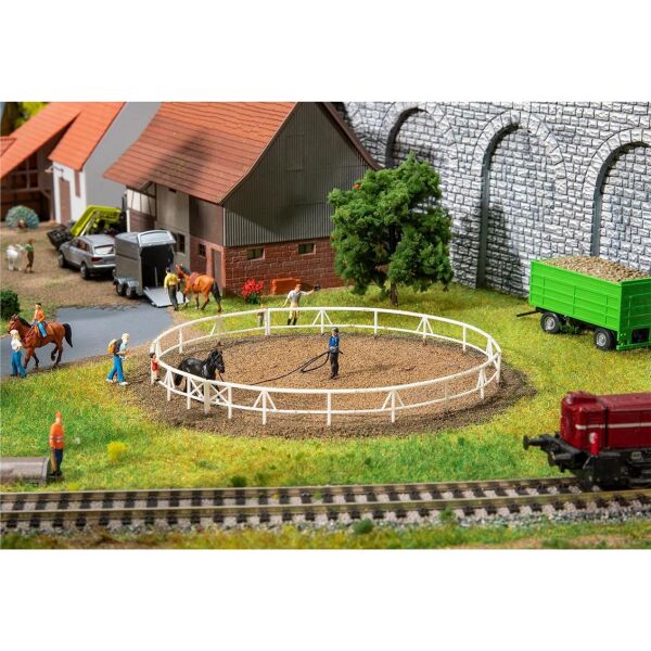 Faller 180339 1/87 Ölçek, At Eğitim Standı, Plastik Model Kiti