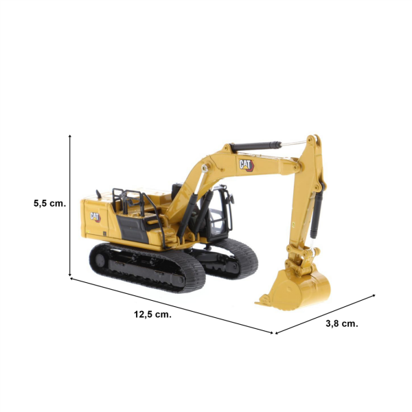 Diecast Masters 85658 1/87 Ölçek, Cat 336 Hidrolik Ekskavatör (Next Generation), Sergilemeye Hazır Metal İş Makinası Modeli