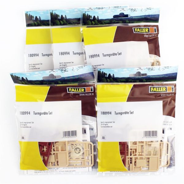 Faller 180994 1/87 Ölçek, Spor Salonu Aletleri, Plastik Model Kiti