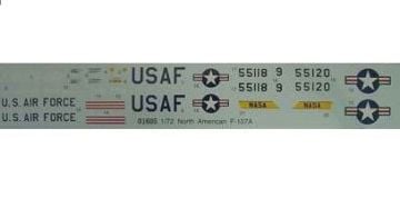 1/72 US F-107A