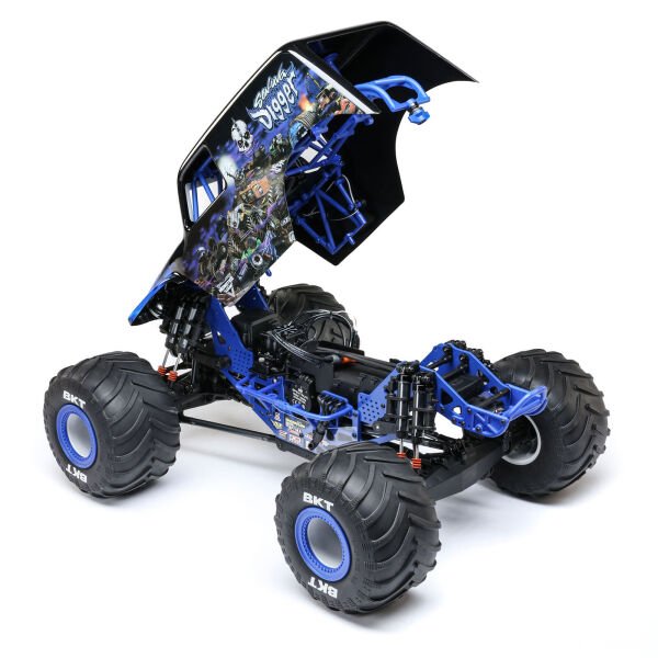 LOSİ 1/8 LMT 2.0 4X4 Solid Axle Brushless Monster Truck RTR Mavi