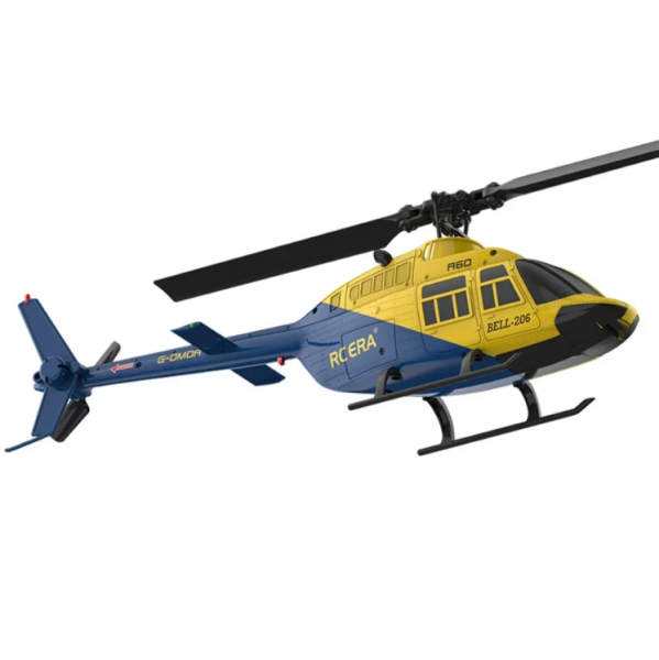 RC ERA A60 BELL 206 Mini Optical Flow RC Helicopter RTF Sarı