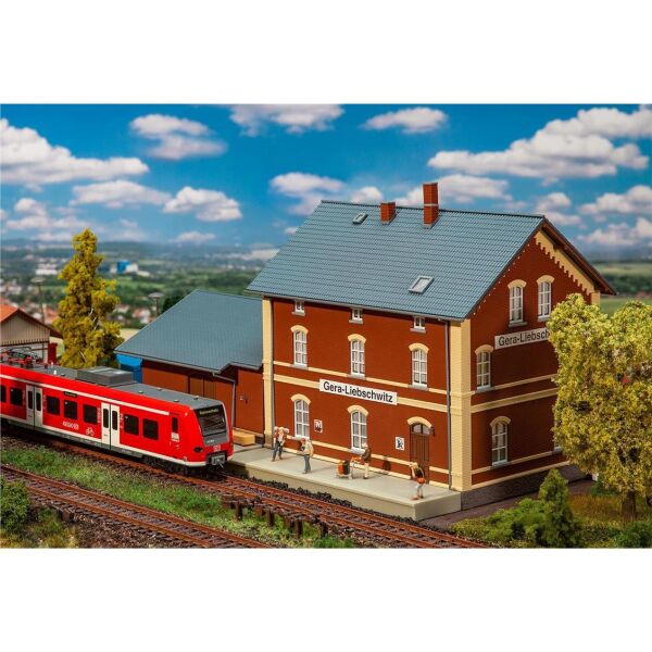 Faller 191759 1/87 Ölçek, Gera-Liebschwitz İstasyonu, Plastik Model Kiti