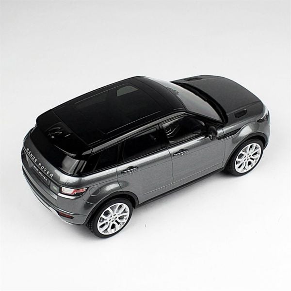 Kyosho 007 1/18 Ölçek, Range Rover Evoque HSE Corris, Gri, Sergilemeye Hazır Metal Araba Modeli