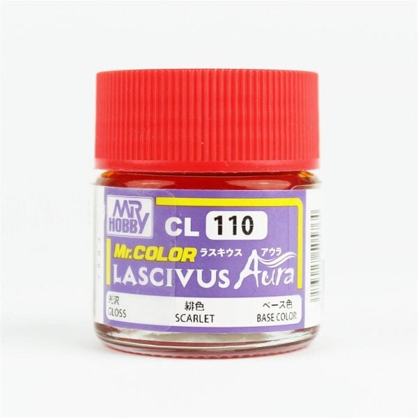 Mr.Hobby CL-110 10 ml. Scarlet, Lascivus Serisi Model Boyası