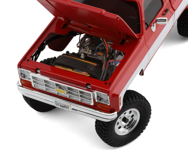 FMS FCX18 Chevrolet K10 1/18 RTR Crawler Kırmızı