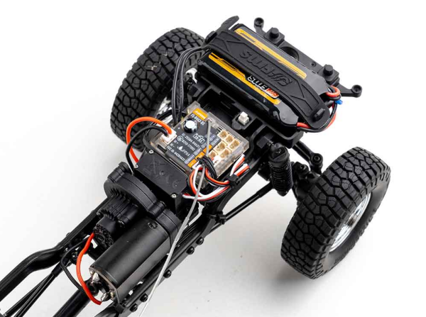 FMS FCX18 Chevrolet K10 1/18 RTR Crawler Kırmızı