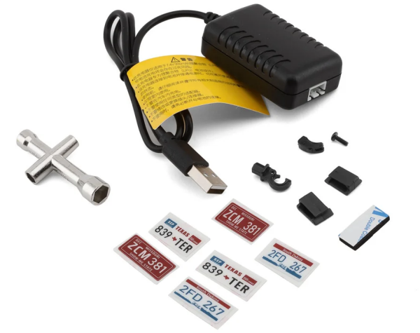 FMS FCX18 Chevrolet K10 1/18 RTR Crawler Kırmızı